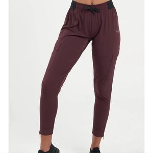 NWT TLF Emerge Red Workout Joggers